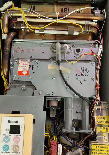 热水器显示f87故障代码代表什么？