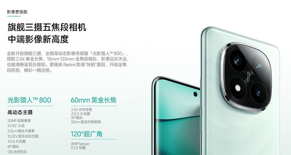 7000mAh+长焦！红米刚公布这1399元新机要捅破天啊